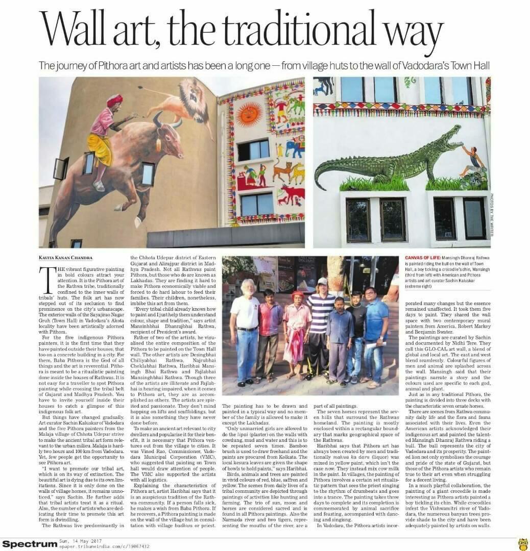 Wall Art, the Traditional Way, Spectrum